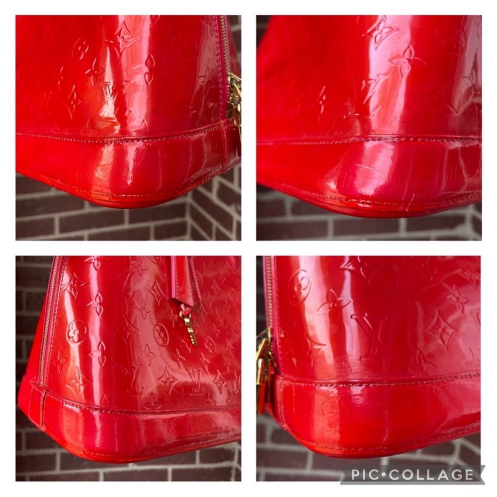 Authentic Louis Vuitton Alma Vernis GM - Picture 14 of 16